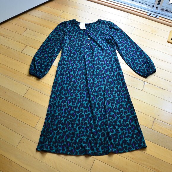 J. Jill Lightweight Ponte Knit Midi Dress NWT - Picture 2 of 14